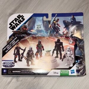 Hasbro Star Wars Mission Fleet Figure Set - Black, White, Green